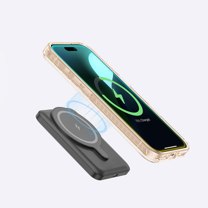 iPhone 16 Pro Max Kılıf M-safe Şarj Özellikli Yüzük Standlı Amazingthing Titan Pro Serisi Kapak