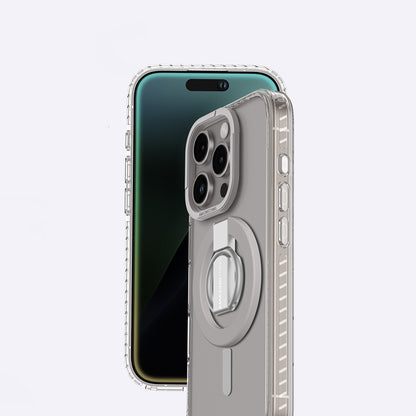 iPhone 16 Pro Max Kılıf M-safe Şarj Özellikli Yüzük Standlı Amazingthing Titan Pro Serisi Kapak