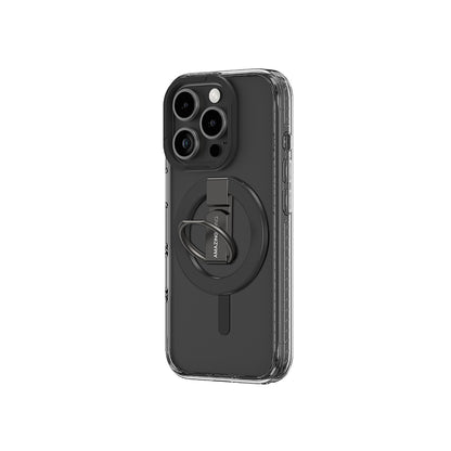 iPhone 16 Pro Max Kılıf M-safe Şarj Özellikli Yüzük Standlı Amazingthing Titan Pro Serisi Kapak