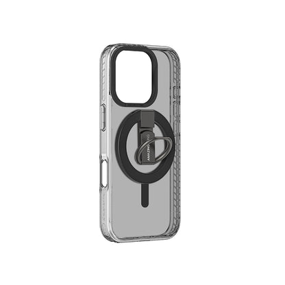 iPhone 16 Pro Max Kılıf M-safe Şarj Özellikli Yüzük Standlı Amazingthing Titan Pro Serisi Kapak