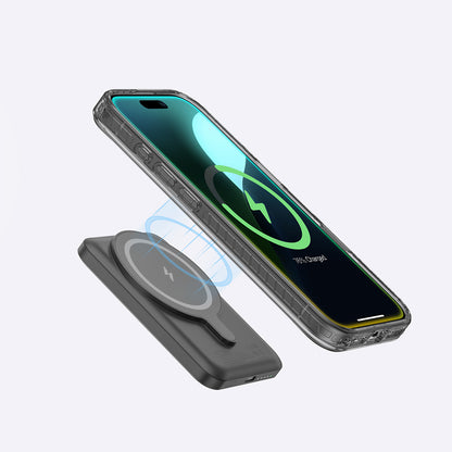 iPhone 16 Pro Max Kılıf M-safe Şarj Özellikli Yüzük Standlı Amazingthing Titan Pro Serisi Kapak