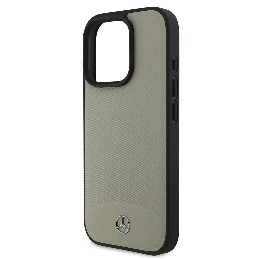 iPhone 16 Pro Max Kılıf Mercedes Benz Orjinal Lisanslı M-safe Şarj Özellikli Dokulu ve Düz Deri Kapak