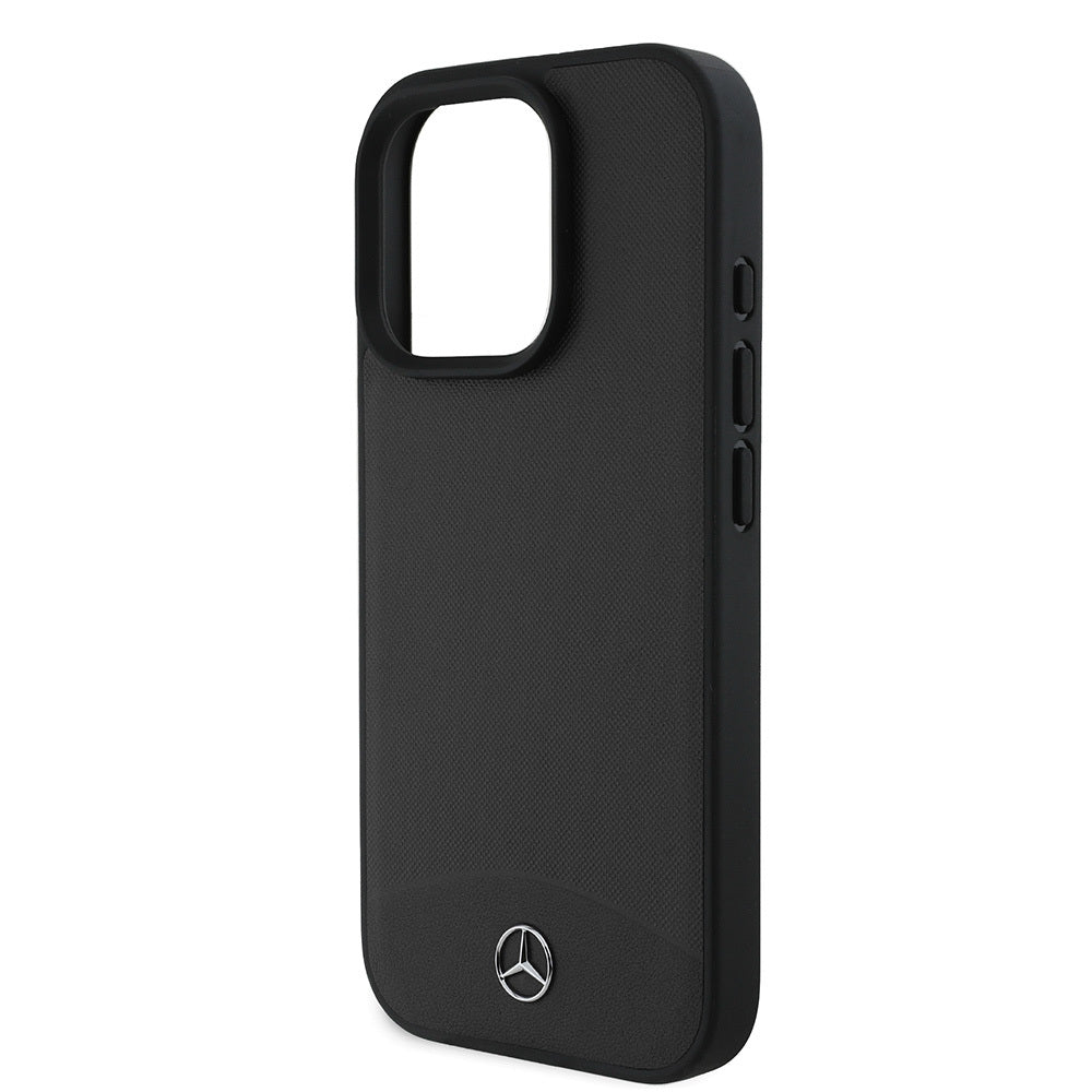iPhone 16 Pro Max Kılıf Mercedes Benz Orjinal Lisanslı M-safe Şarj Özellikli Dokulu ve Düz Deri Kapak