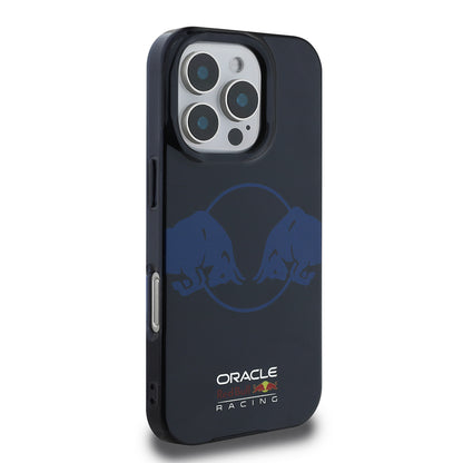 iPhone 16 Pro Max Kılıf Redbull Orjinal Lisanslı M-safe Şarj Özellikli IML Çift Boğa Baskılı Sert Kapak