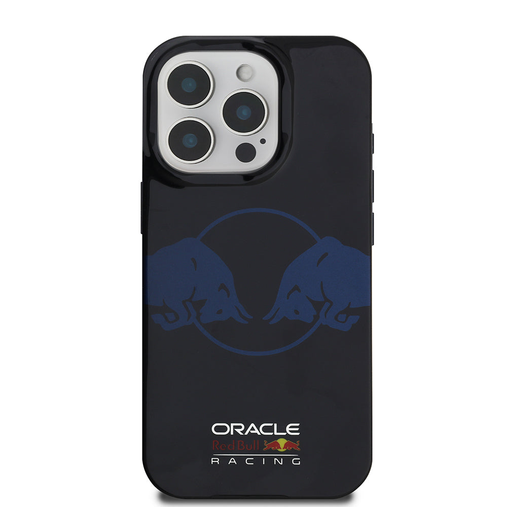 iPhone 16 Pro Max Kılıf Redbull Orjinal Lisanslı M-safe Şarj Özellikli IML Çift Boğa Baskılı Sert Kapak