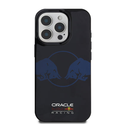 iPhone 16 Pro Max Kılıf Redbull Orjinal Lisanslı M-safe Şarj Özellikli IML Çift Boğa Baskılı Sert Kapak