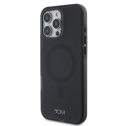 iPhone 16 Pro Max Kılıf TUMI Orjinal Lisanslı M-safe Şarj Özellikli Airbagli Buzlu Transparan Kapak