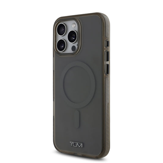 iPhone 16 Pro Max Kılıf TUMI Orjinal Lisanslı M-safe Şarj Özellikli Airbagli Transparan Kapak