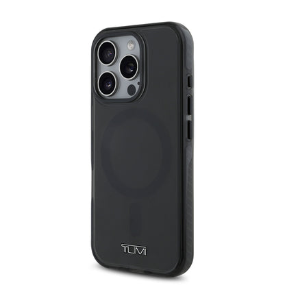 iPhone 16 Pro Max Kılıf TUMI Orjinal Lisanslı M-safe Şarj Özellikli Airbagli Transparan Kapak