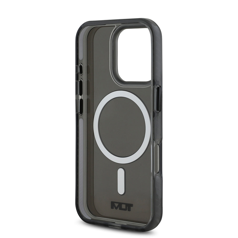 iPhone 16 Pro Max Kılıf TUMI Orjinal Lisanslı M-safe Şarj Özellikli Airbagli Transparan Kapak
