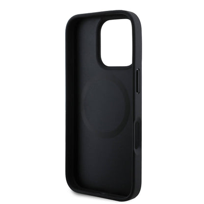 iPhone 16 Pro Max Kılıf U.S. Polo Assn. Orjinal Lisanslı M-safe Şarj Özellikli Circle ve Double Horse Logolu Deri Kapak