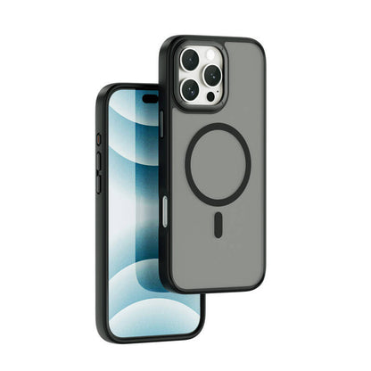 iPhone 16 Pro Max Kılıf Wiwu FGG-012 ArmorPro Serisi M-safe Şarj Özellikli Parmak İzi Bırakmayan Kılıf