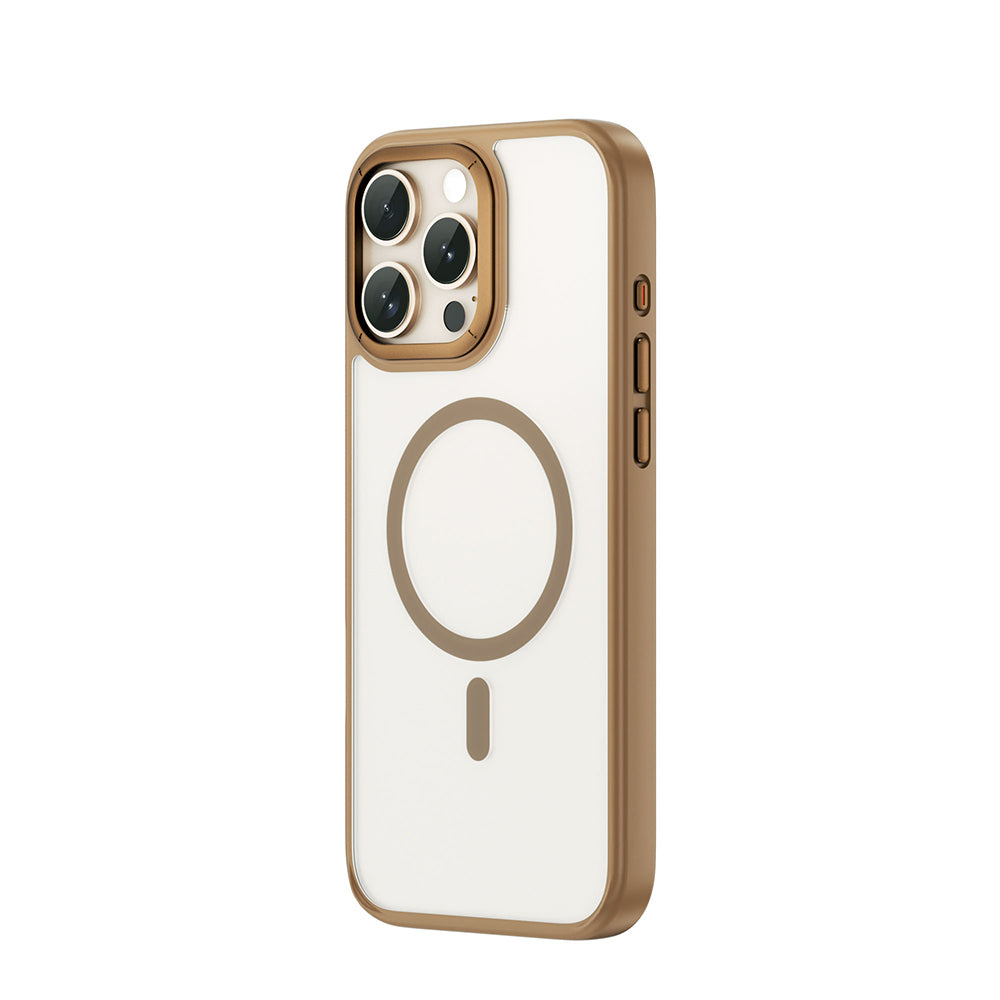 iPhone 16 Pro Max Kılıf Wiwu FGG-012 ArmorPro Serisi M-safe Şarj Özellikli Parmak İzi Bırakmayan Kılıf