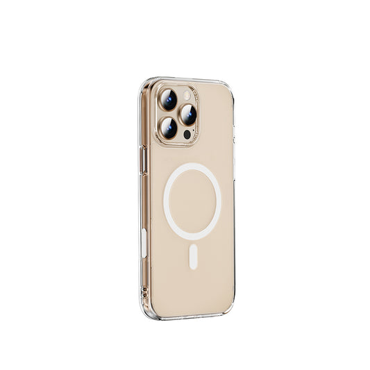 iPhone 16 Pro Max Kılıf Wiwu MCC-102 Magnetic Crystal Sert PC Kapak