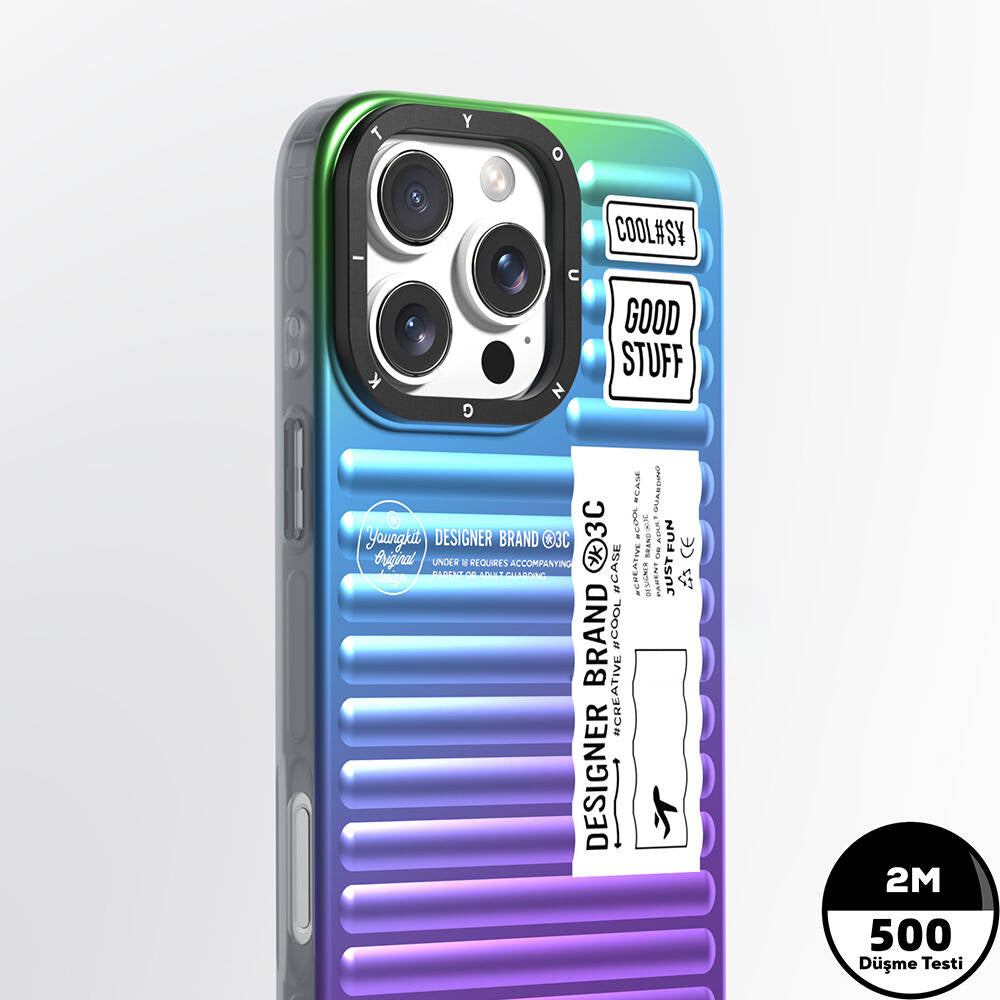 iPhone 16 Pro Max Kılıf YoungKit The Secret Color Serisi Kapak