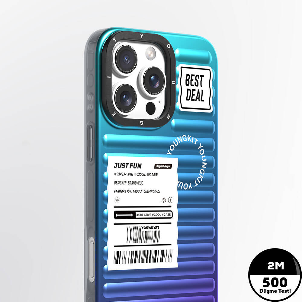 iPhone 16 Pro Max Kılıf YoungKit The Secret Color Serisi Kapak