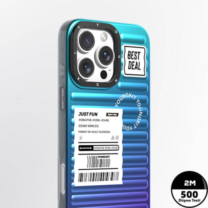 iPhone 16 Pro Max Kılıf YoungKit The Secret Color Serisi Kapak