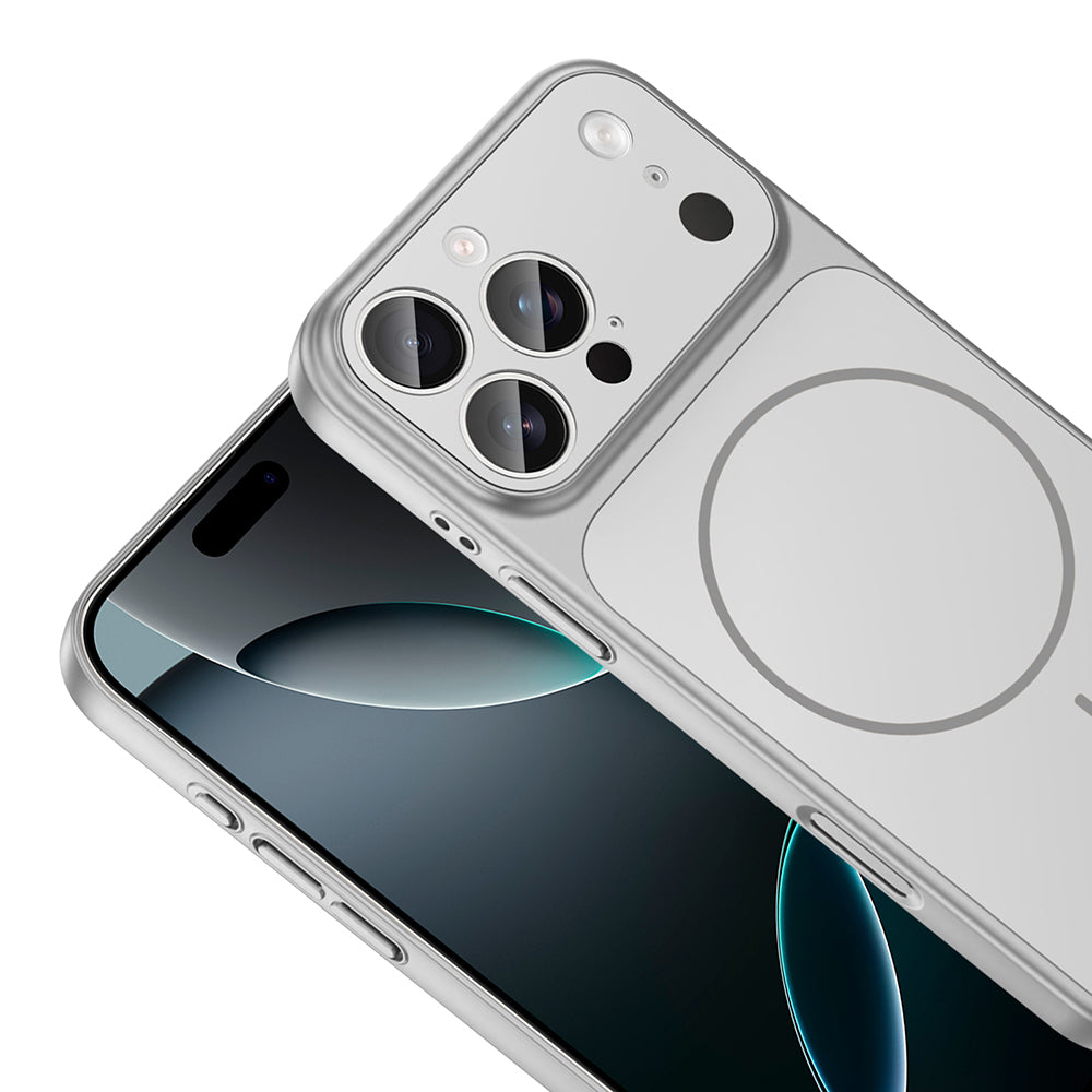 Apple iPhone 16 Pro Max Kılıf Zore M-Safe Şarj Özellikli Kamera Korumalı Formen Kapak