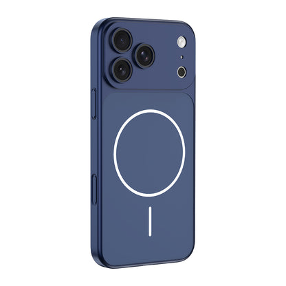 Apple iPhone 16 Pro Max Kılıf Zore M-Safe Şarj Özellikli Kamera Korumalı Spark Kapak