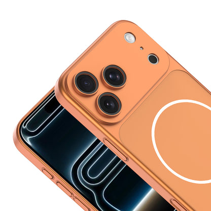 Apple iPhone 16 Pro Max Kılıf Zore M-Safe Şarj Özellikli Kamera Korumalı Spark Kapak