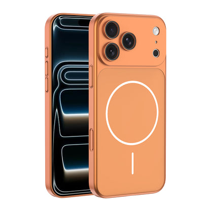 Apple iPhone 16 Pro Max Kılıf Zore M-Safe Şarj Özellikli Kamera Korumalı Spark Kapak