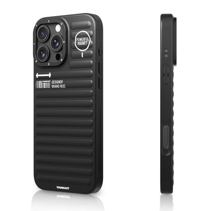 iPhone 16 Pro Max M-safe Şarj Özellikli Kılıf Mat Renkli Tasarım Youngkit Original Serisi Kapak