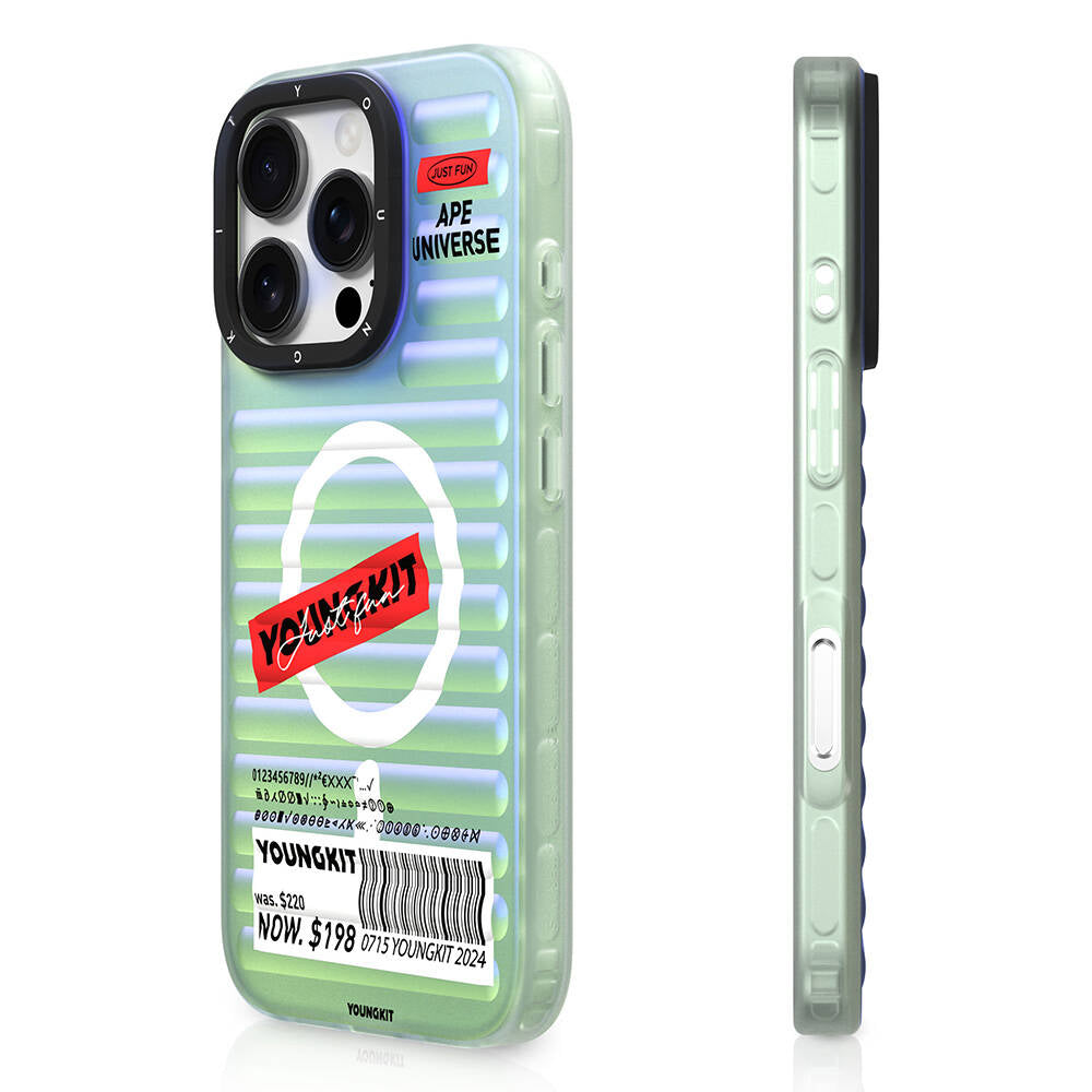 iPhone 16 Pro Max M-safe Şarj Özellikli Youngkit Chameleon Serisi Kapak