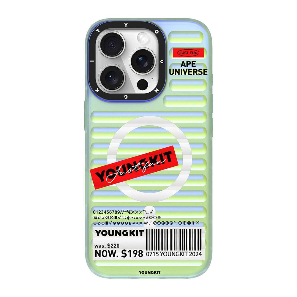 iPhone 16 Pro Max M-safe Şarj Özellikli Youngkit Chameleon Serisi Kapak