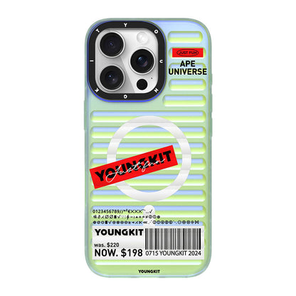 iPhone 16 Pro Max M-safe Şarj Özellikli Youngkit Chameleon Serisi Kapak