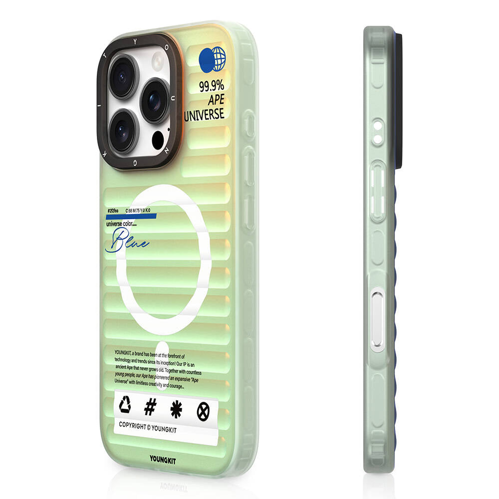 iPhone 16 Pro Max M-safe Şarj Özellikli Youngkit Chameleon Serisi Kapak