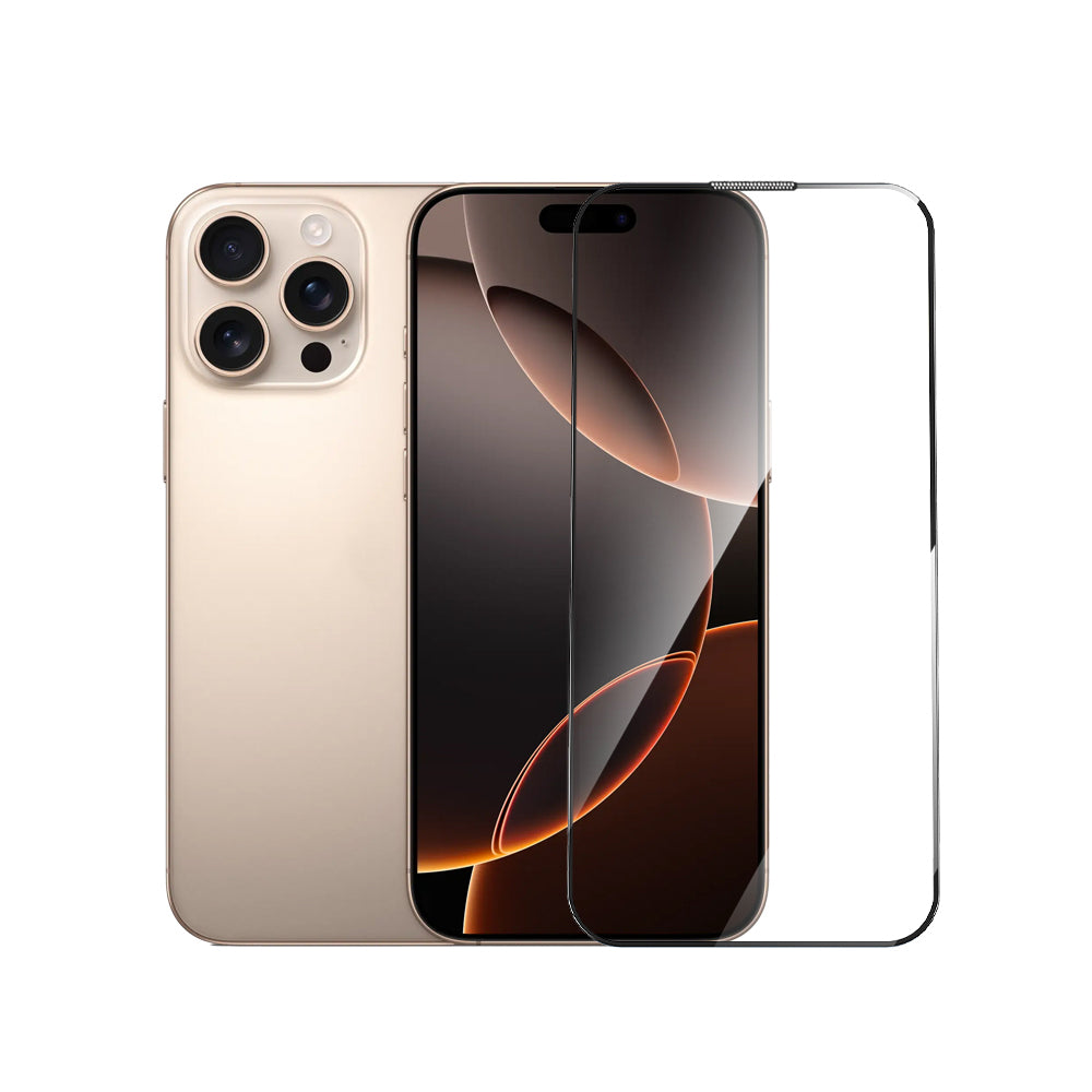 iPhone 16 Pro Max Wiwu GT-020 Titan Guard Serisi Şok Emici Hibrit Polimer HD Şeffaf Ekran Koruyucu Film + Kolay Uygulama Aparatı