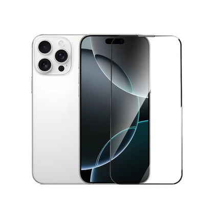 iPhone 16 Pro Max Wiwu GT-020 Titan Guard Serisi Şok Emici Hibrit Polimer HD Şeffaf Ekran Koruyucu Film + Kolay Uygulama Aparatı