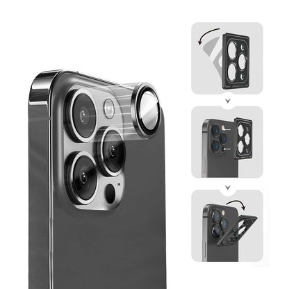 iPhone 16 Pro Max Wiwu Lens Guard Metal Kamera Lens Koruyucu