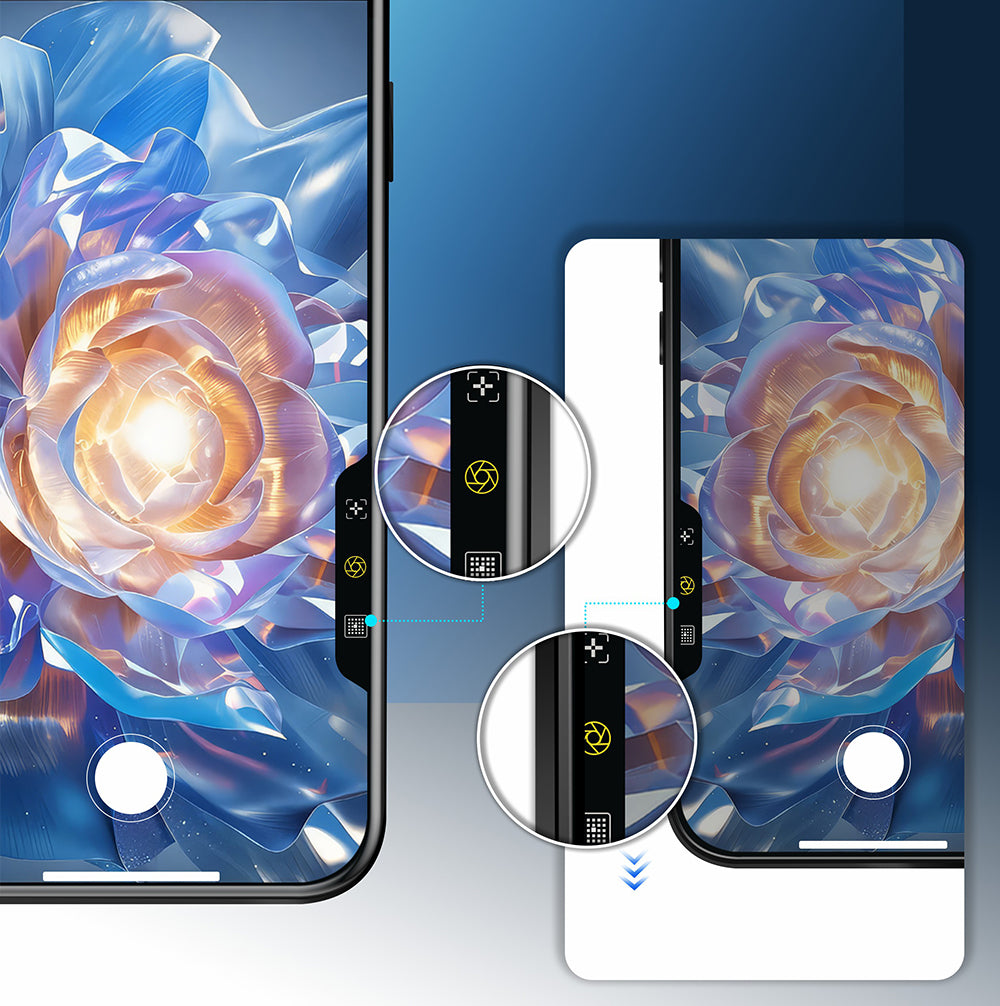 Apple iPhone 16 Pro Mohseven Pure Safir Coating HD 3D Glue Temperli Cam Ekran Koruyucu