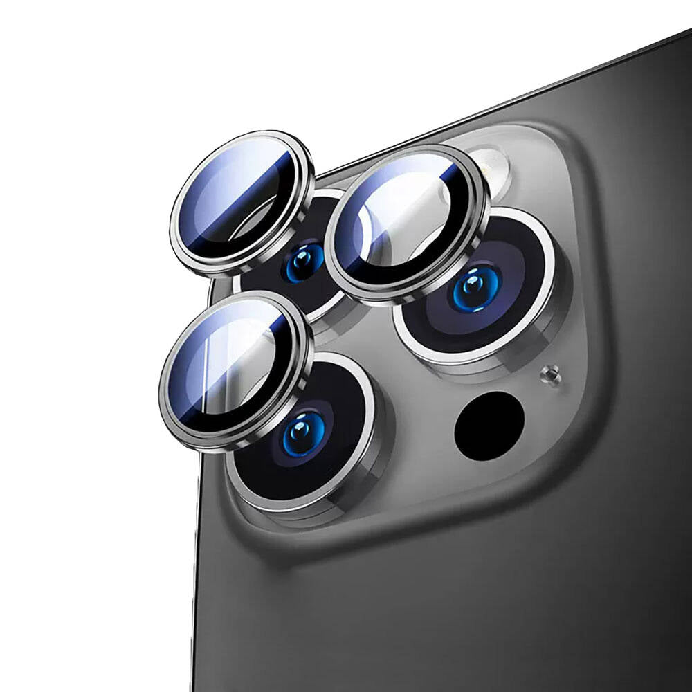 iPhone 16 Pro Wiwu Lens Guard Metal Kamera Lens Koruyucu