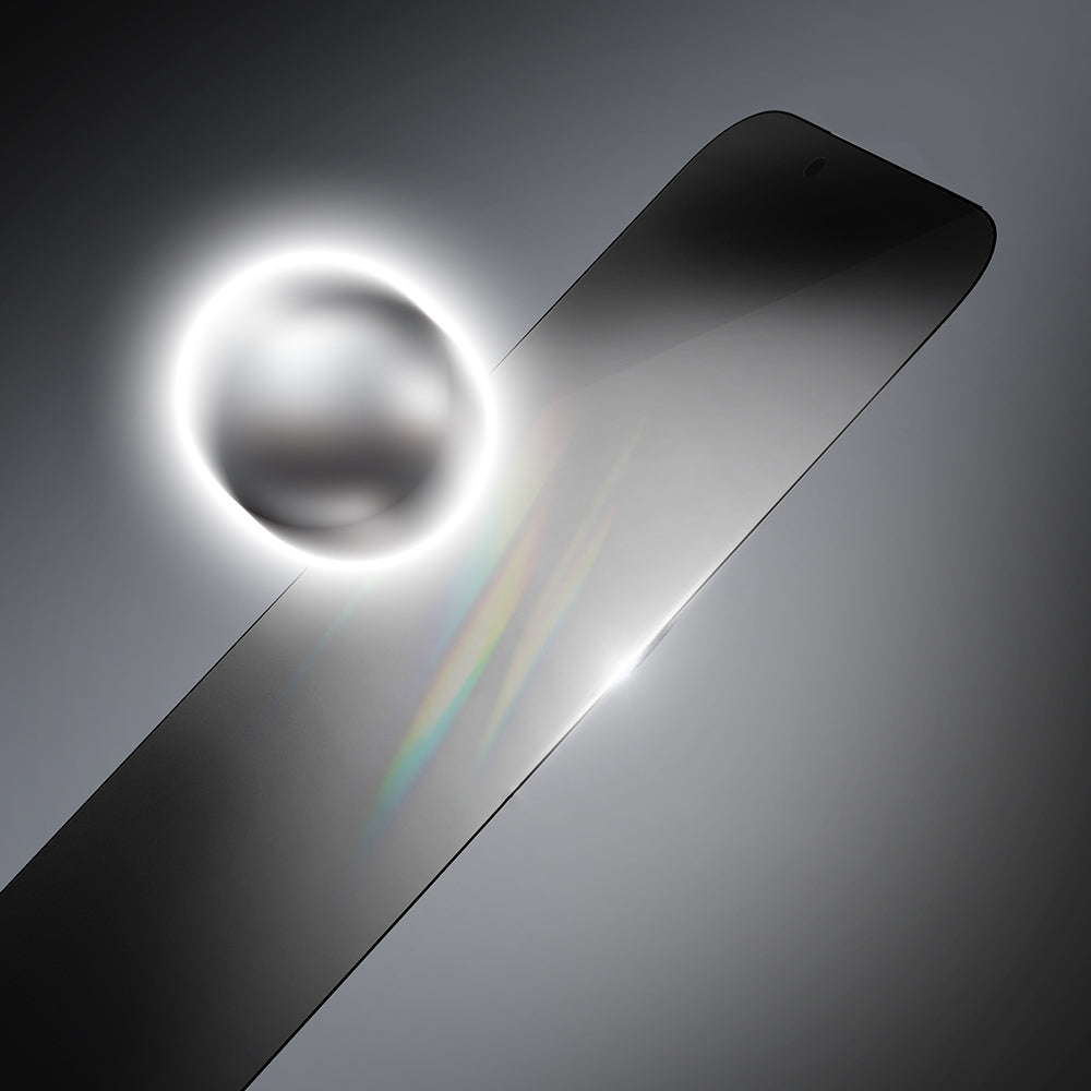 Apple iPhone 16 Pro Youngkit AP 2.5D 360 Derece Privacy Temperli Cam Ekran Koruyucu + Kolay Uygulama Aparatı