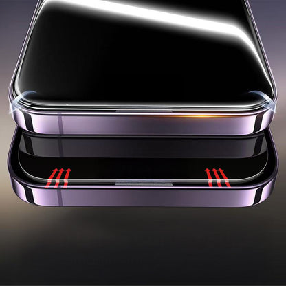 Apple iPhone 16 Pro Zore 3D Mobi HD Temperli Cam Ekran Koruyucu