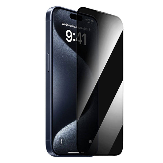 iPhone 16 Wiwu GT-011 Polimer Oleofobik Kaplama Temperli Privacy Cam Ekran Koruyucu