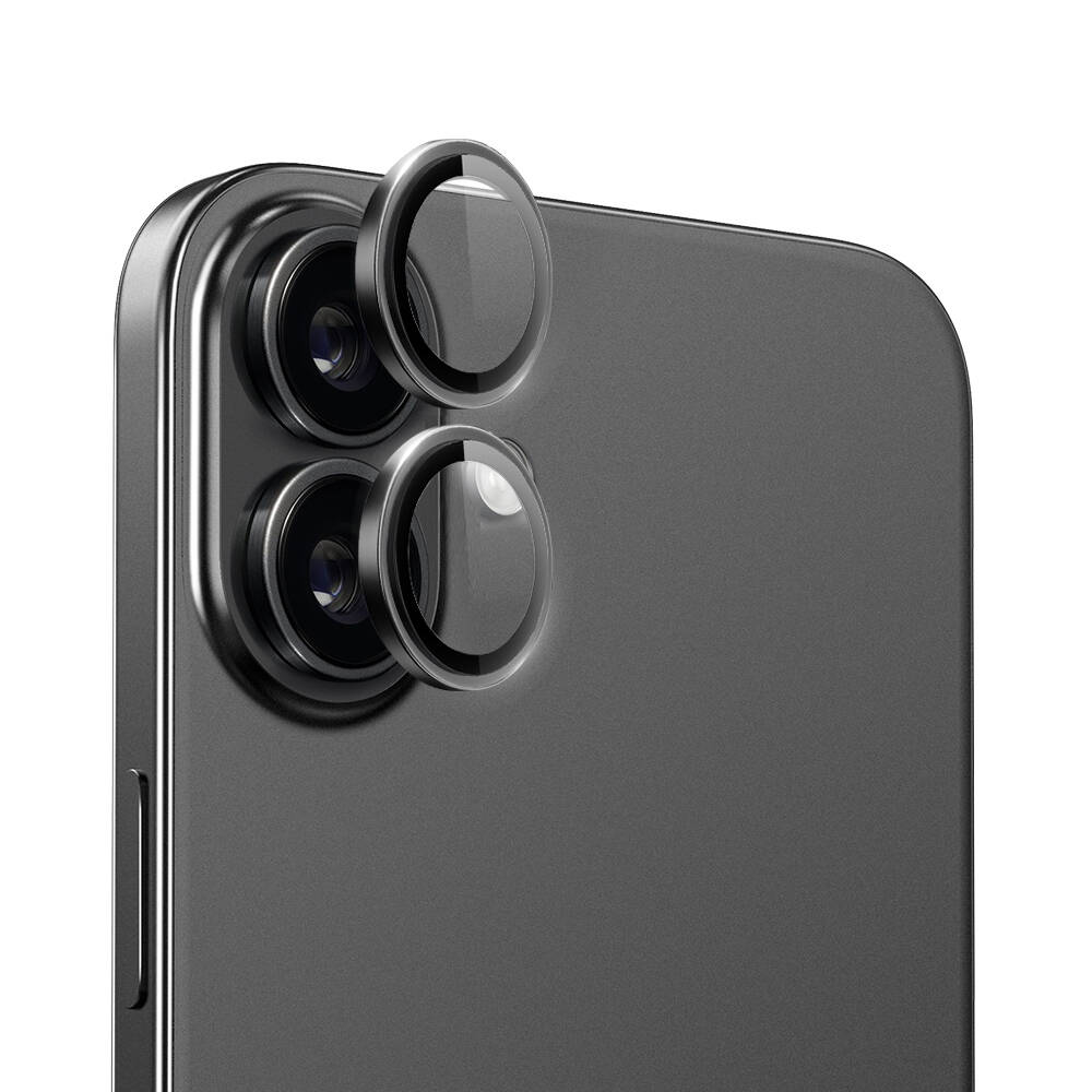 iPhone 16 Wiwu LG-004 PVD Lens Guard Metal Kamera Lens Koruyucu