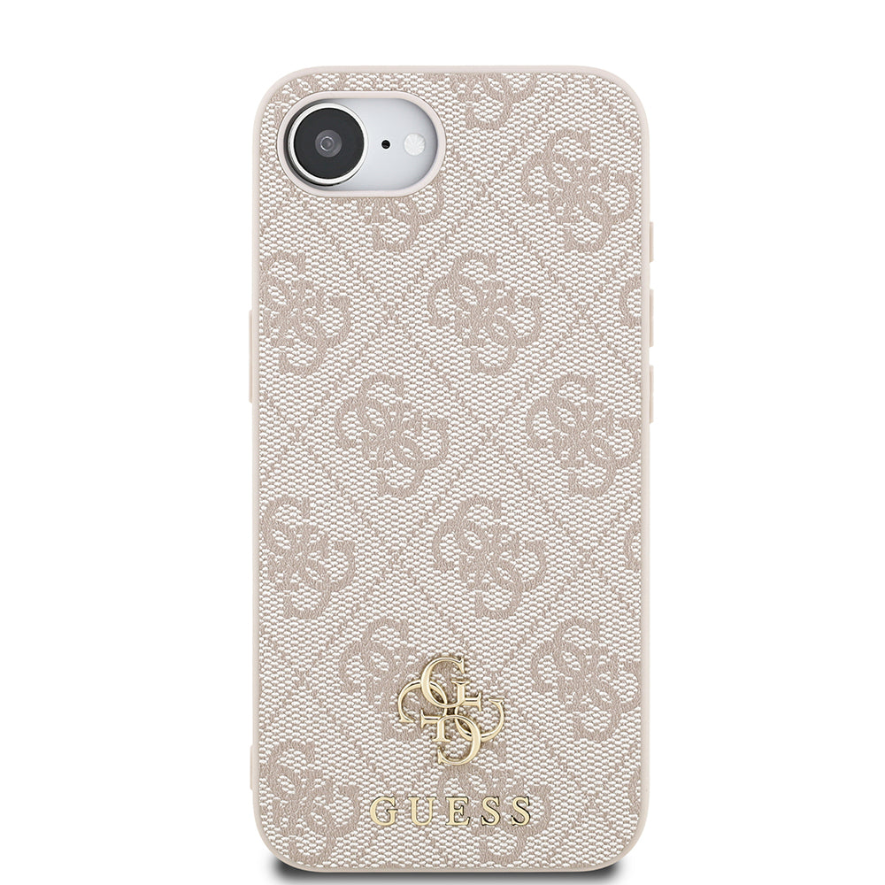 iPhone 16E Kılıf Guess Orjinal Lisanslı M-safe Şarj Özellikli Small 4G Classic Kapak