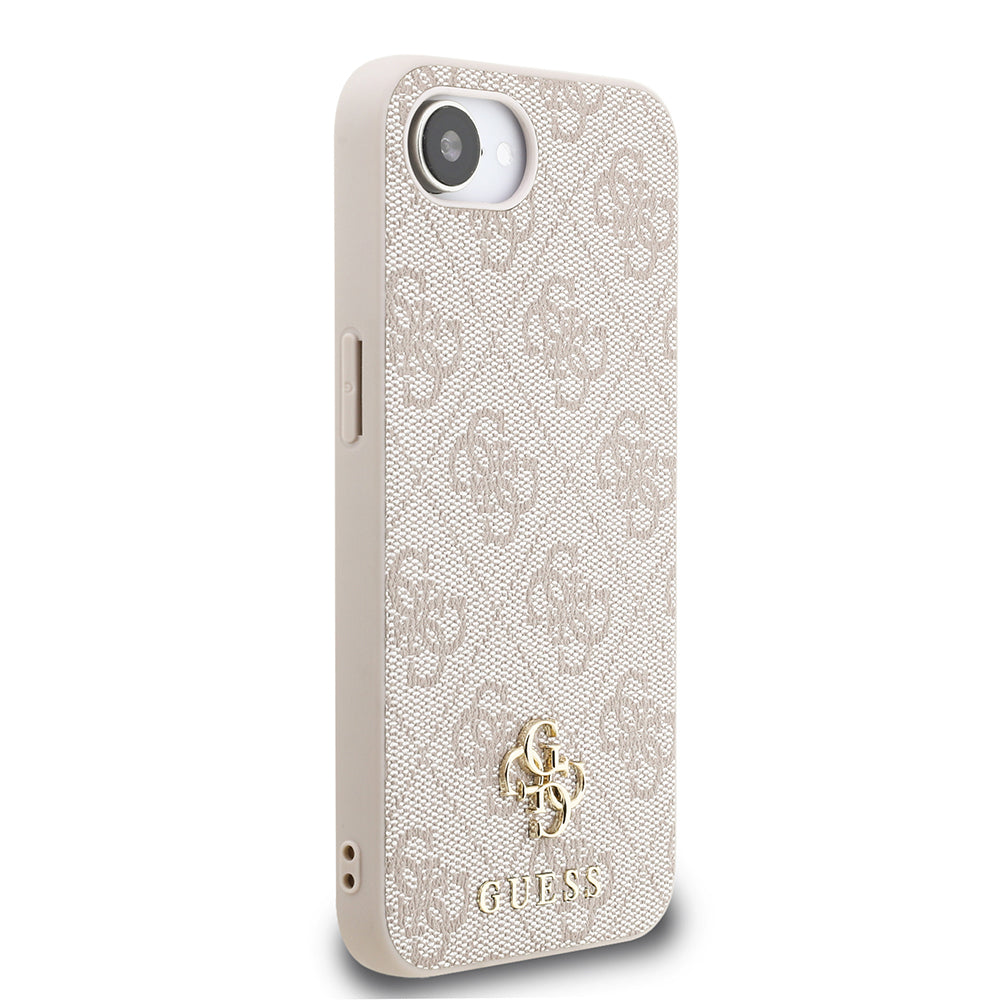 iPhone 16E Kılıf Guess Orjinal Lisanslı M-safe Şarj Özellikli Small 4G Classic Kapak