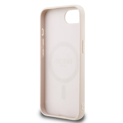 iPhone 16E Kılıf Guess Orjinal Lisanslı M-safe Şarj Özellikli Small 4G Classic Kapak