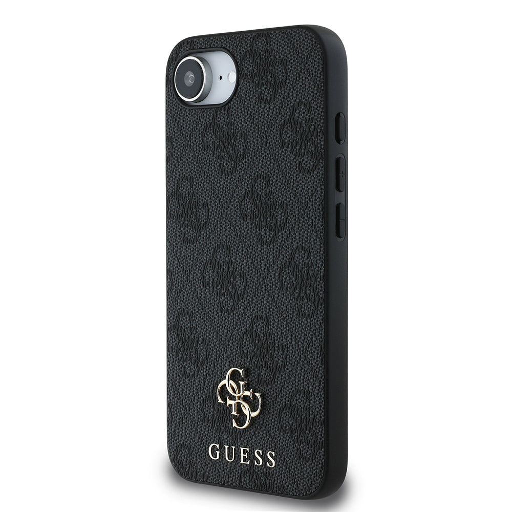 iPhone 16E Kılıf Guess Orjinal Lisanslı M-safe Şarj Özellikli Small 4G Classic Kapak