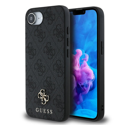 iPhone 16E Kılıf Guess Orjinal Lisanslı M-safe Şarj Özellikli Small 4G Classic Kapak