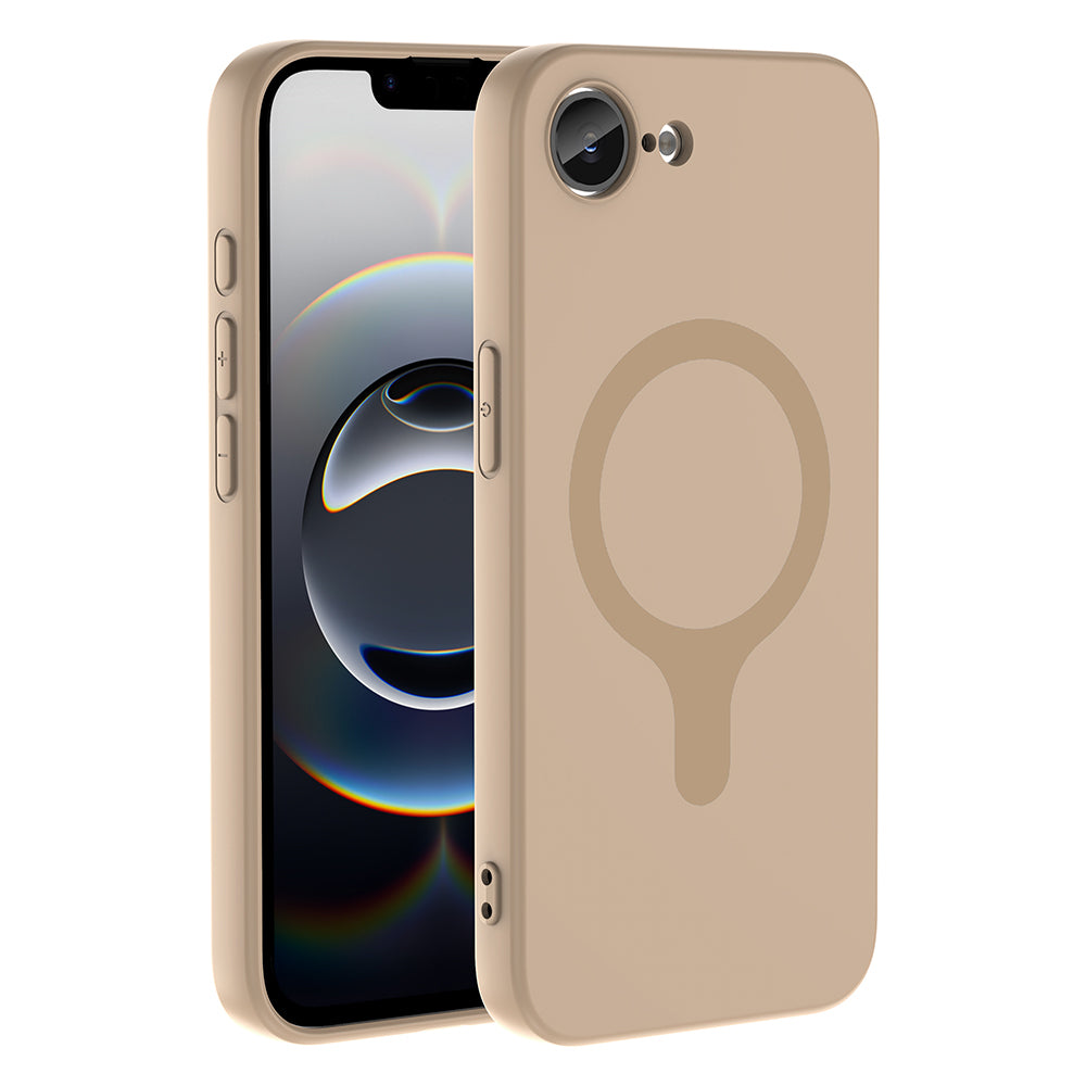 Apple iPhone 16E Kılıf M-Safe Şarj Özellikli Zore Aris Silikon Kapak