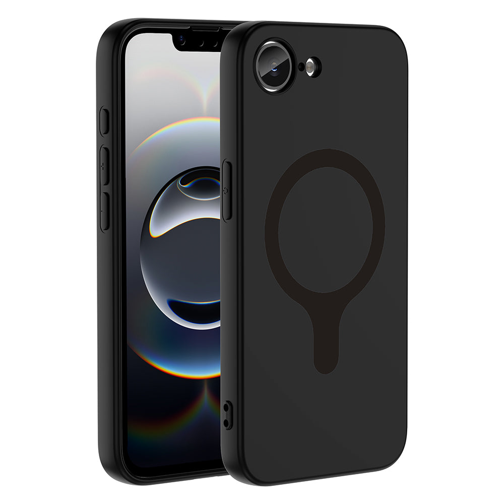 Apple iPhone 16E Kılıf M-Safe Şarj Özellikli Zore Aris Silikon Kapak