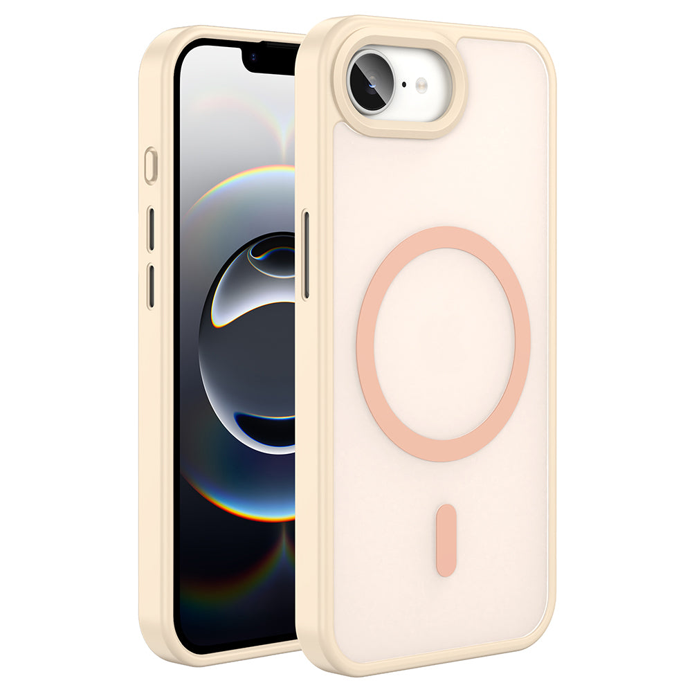 Apple iPhone 16E Kılıf M-safe Şarj Özellikli Mat Arka Yüzey Zore Sio Kapak