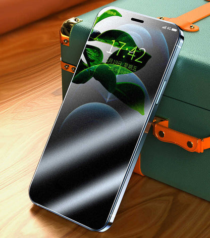 Apple iPhone 16E Zore Fit Hard Mat Privacy Cam Ekran Koruyucu