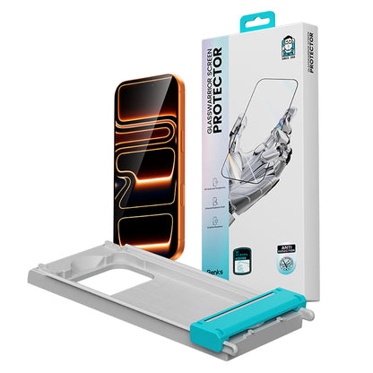 iPhone 17 Air Benks Glass Warrior 2.0 AR-EZFita Cam Ekran Koruyucu + Kolay Uygulama Aparatı
