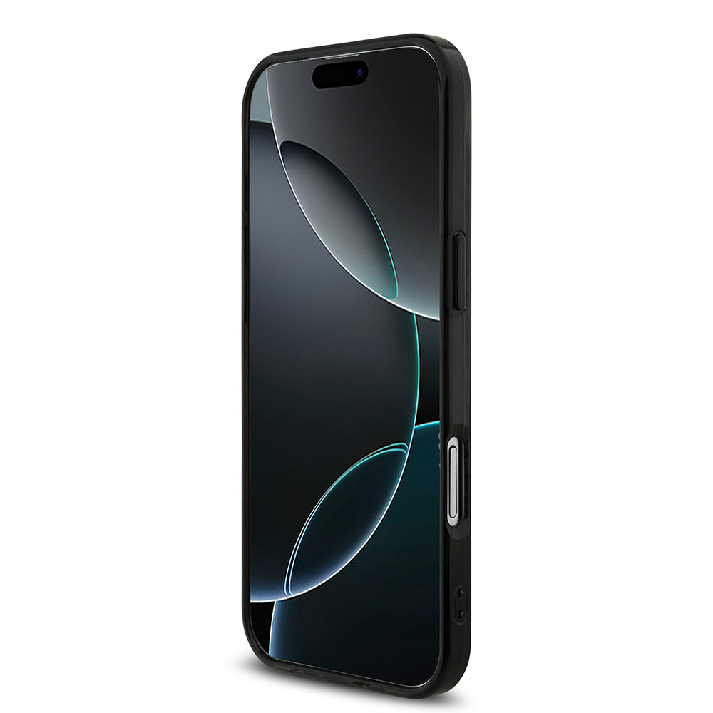 iPhone 17 Air Kılıf AMG Orjinal Lisanslı M-safe Şarj Özellikli Çift Katmanlı Kırmızı Çapraz Çizgili Kapak